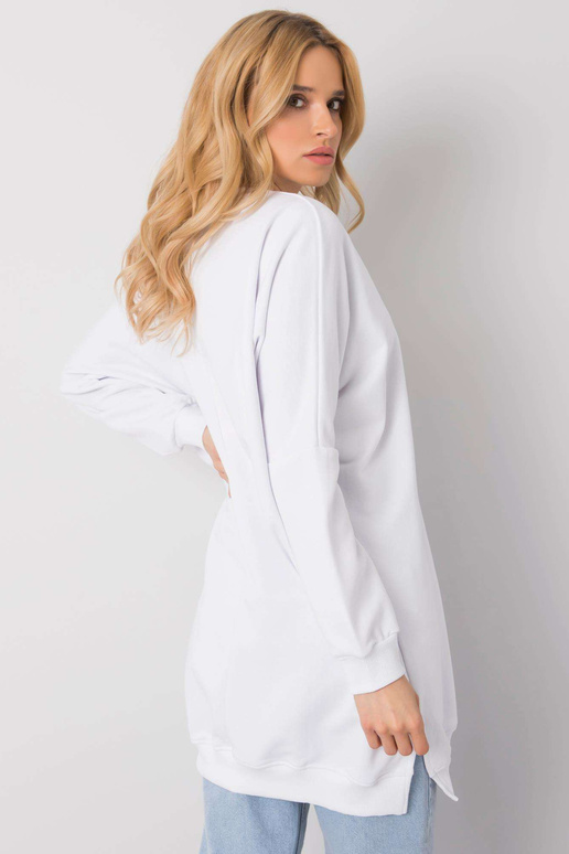 Valge tuunika kirjaga Corazon RUE PARIS