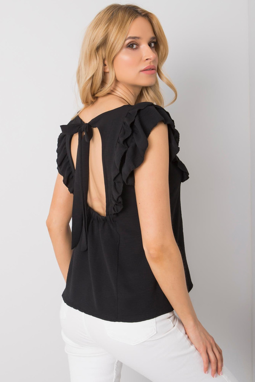 Must volangidega pluus Macy OCH BELLA