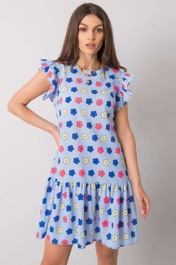 Sinine volangidega kleit Eria 2