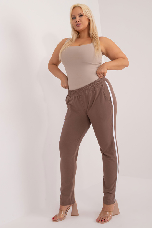 Kairi Plus Size Pruunid dressipüksid