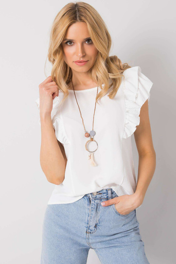 Valge volangidega pluus... 2