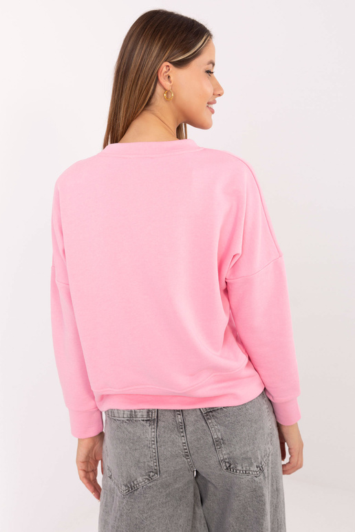 Roosa trükiga dressipluus Loretta RUE...