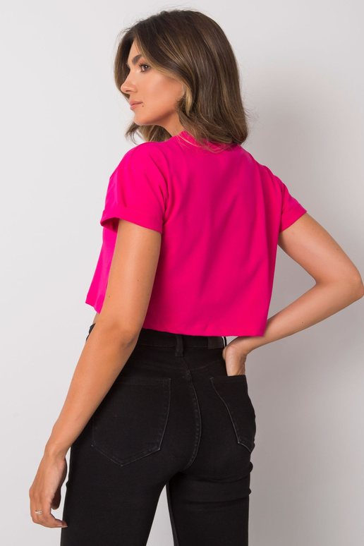 Fuksia värvi lühike t-särk Braelyn Fuksia värvi lühike t-särk Braelyn