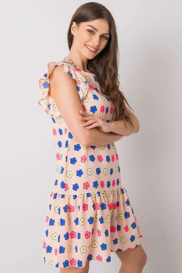 Kahvaturoosa volangiga...