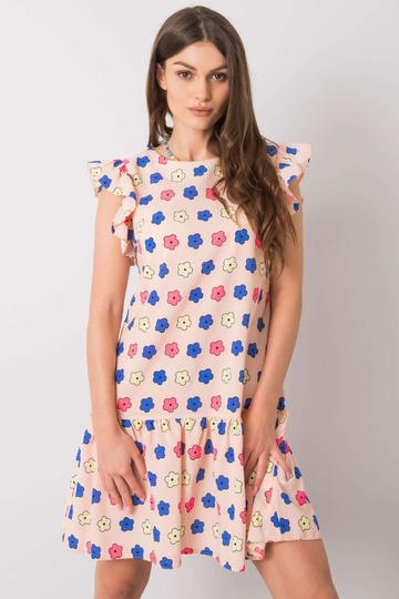 Kahvaturoosa volangiga... 2