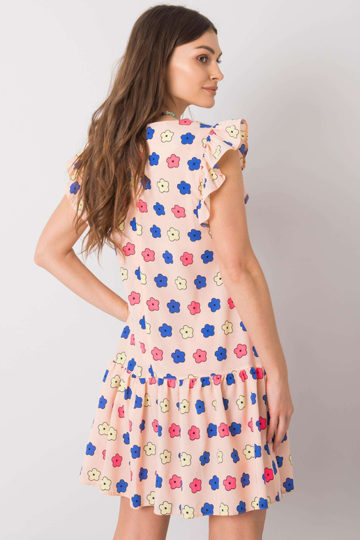 Kahvaturoosa volangiga kleit Eria