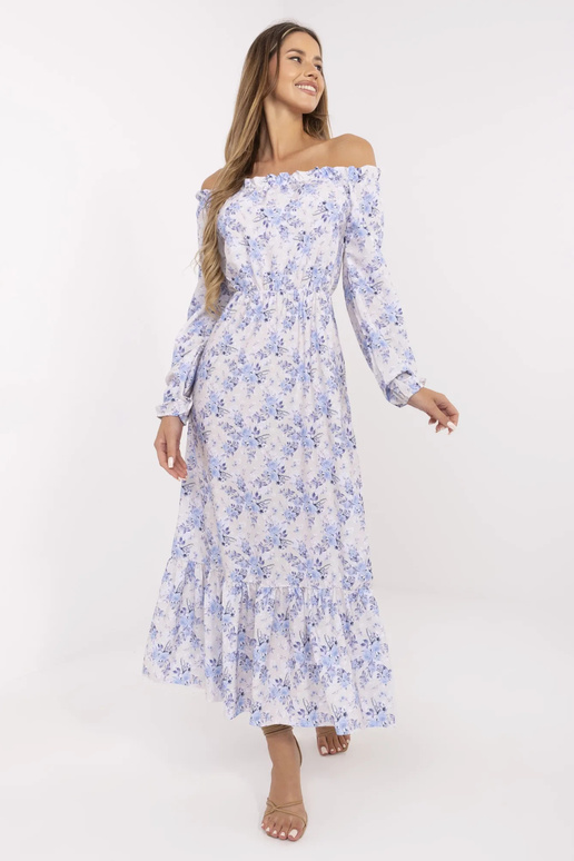 Beež ja sinine hispaania kleit Alodie...