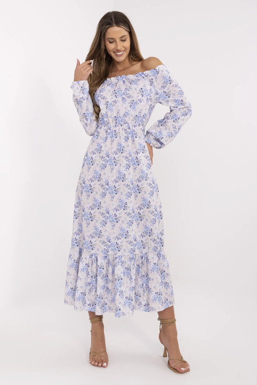 Beež ja sinine hispaania kleit Alodie...