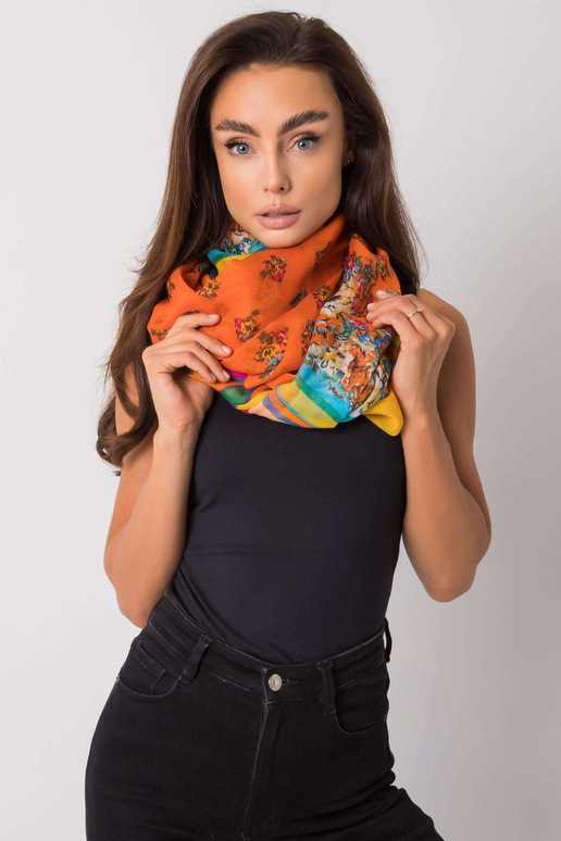 Mustritega oranž viskoospleed