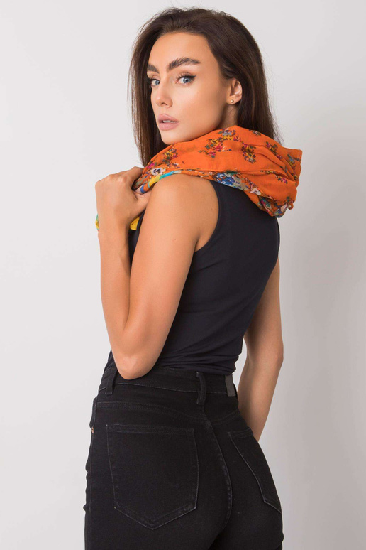 Mustritega oranž viskoospleed