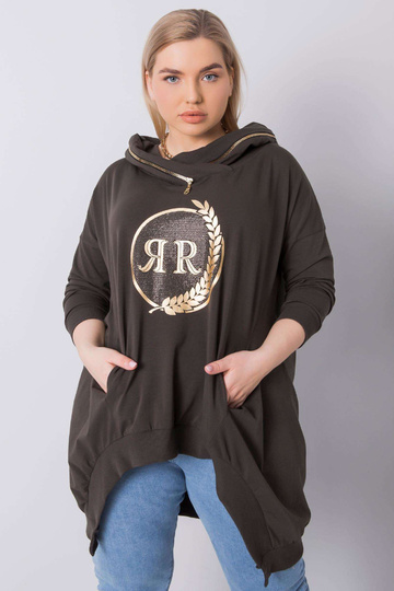 Tume khaki suures suuruses...