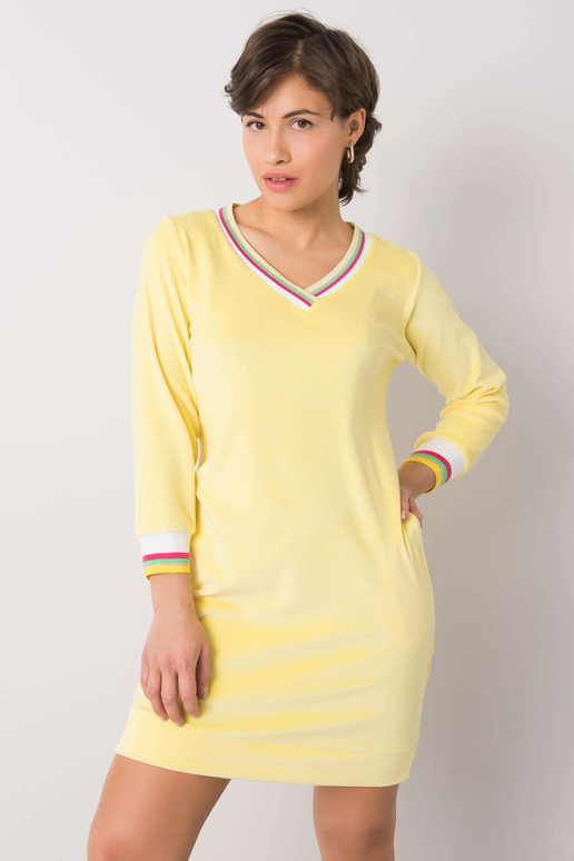 Kollane veluurkleit Aspen RUE PARIS