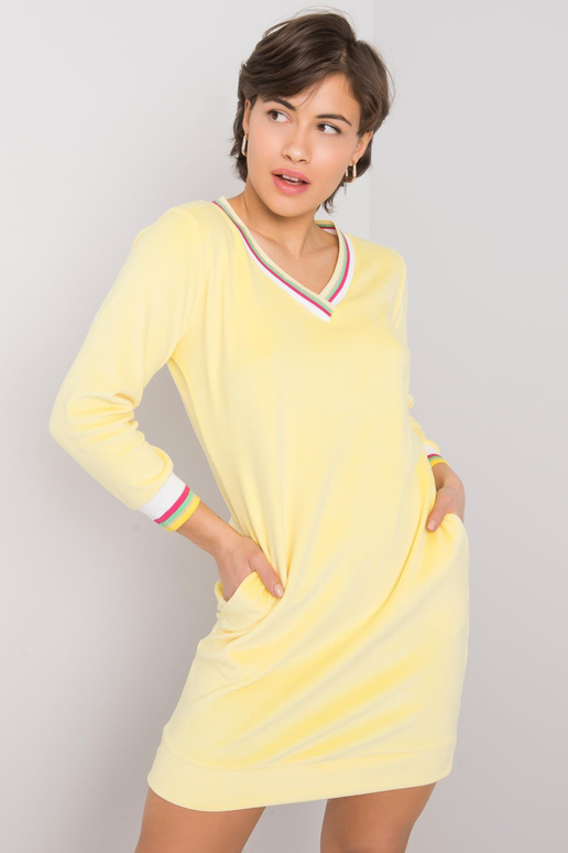 Kollane veluurkleit Aspen RUE PARIS