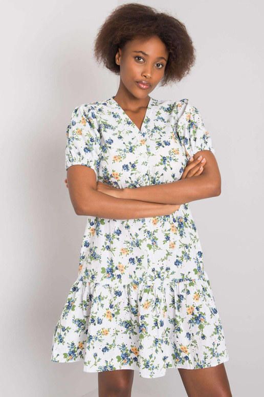 Valge volangidega kleit Cassadie RUE...