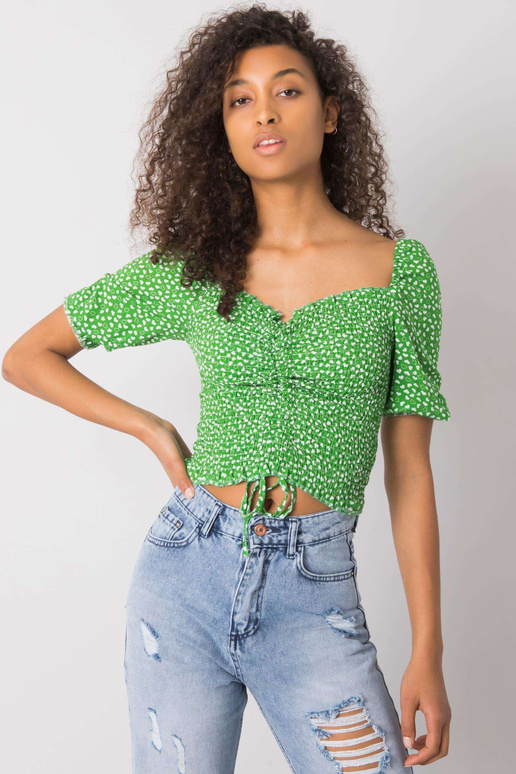 Roheline Aurinda RUE PARIS mustritega...