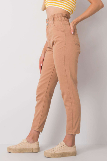 Cameli kõrge vöökohaga...