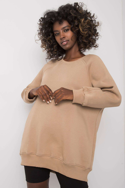 Beež puuvillane dressipluus Lana