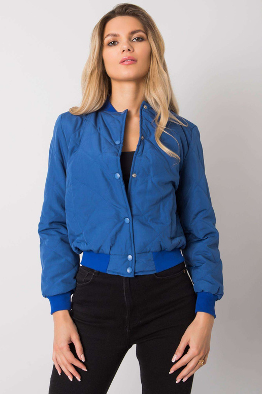 Sherise tumesinine tepitud Bomber jope Sherise tumesinine tepitud Bomber jope