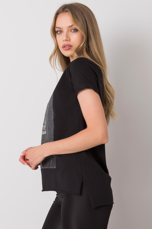 Must T-särk Kuu Must T-särk Kuu