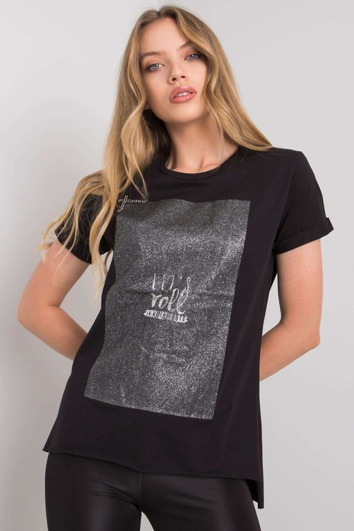 Must T-särk Kuu Must T-särk Kuu