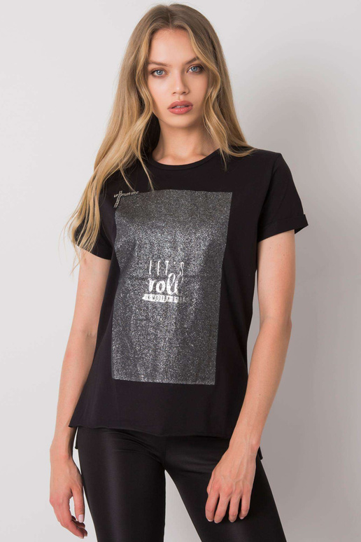 Must T-särk Kuu Must T-särk Kuu