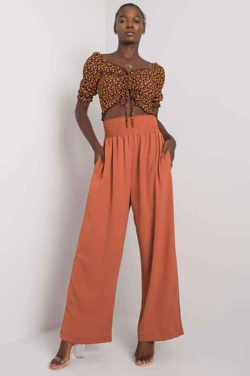 Helepruunid laiad püksid Lareen RUE...