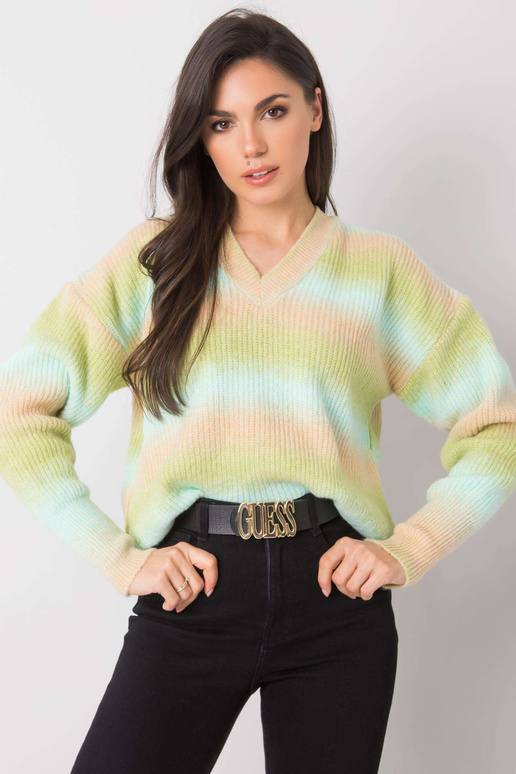 Rohekas-beež ombre kampsun Maritza...