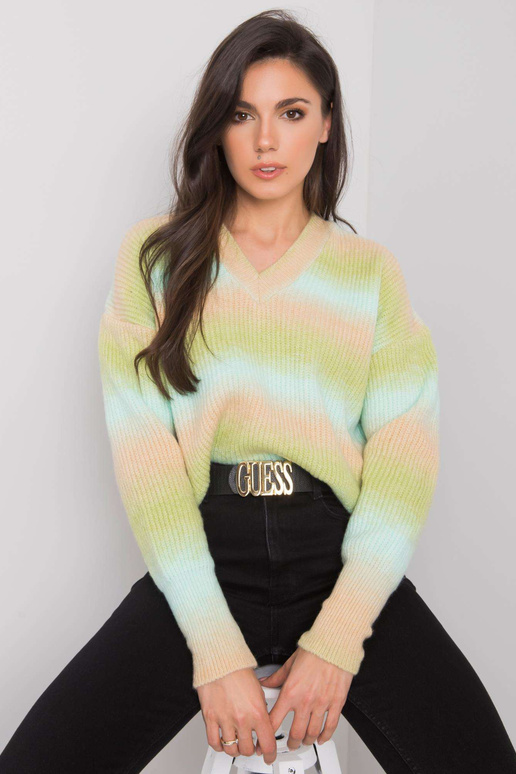 Rohekas-beež ombre kampsun Maritza...