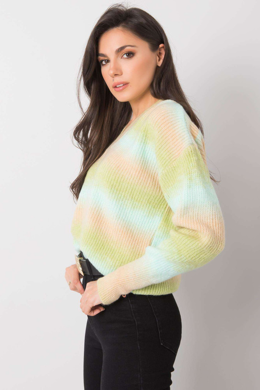 Rohekas-beež ombre kampsun Maritza...