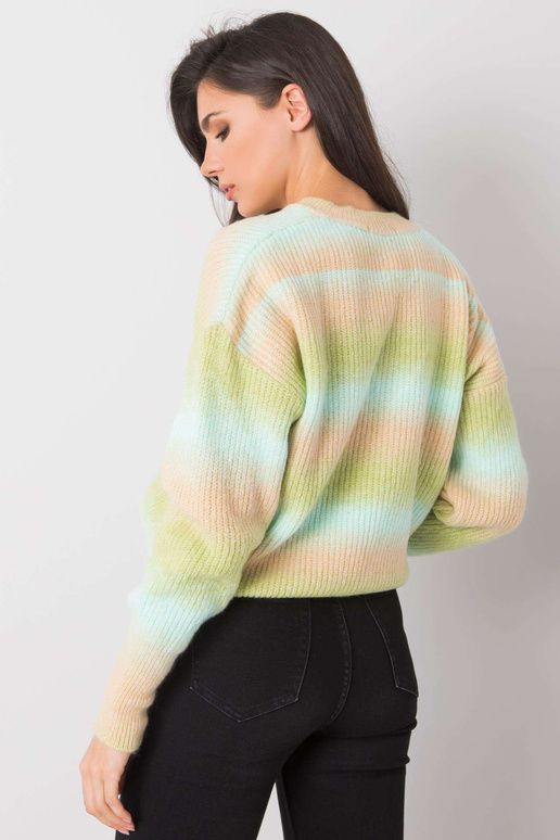 Rohekas-beež ombre kampsun Maritza...