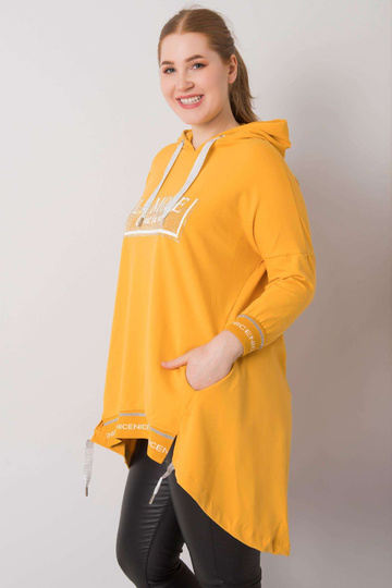 Tumekollane kapuuts Belina...