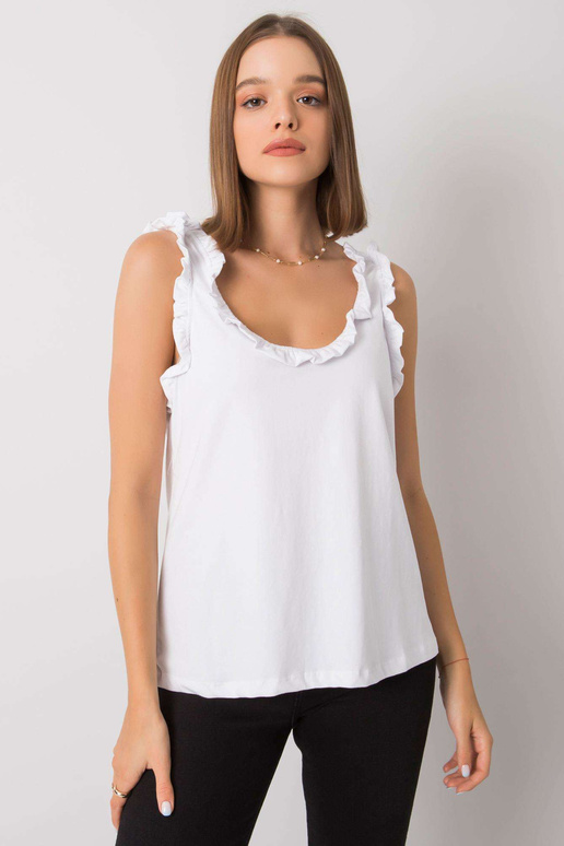 Sarai RUE PARIS valged volangid