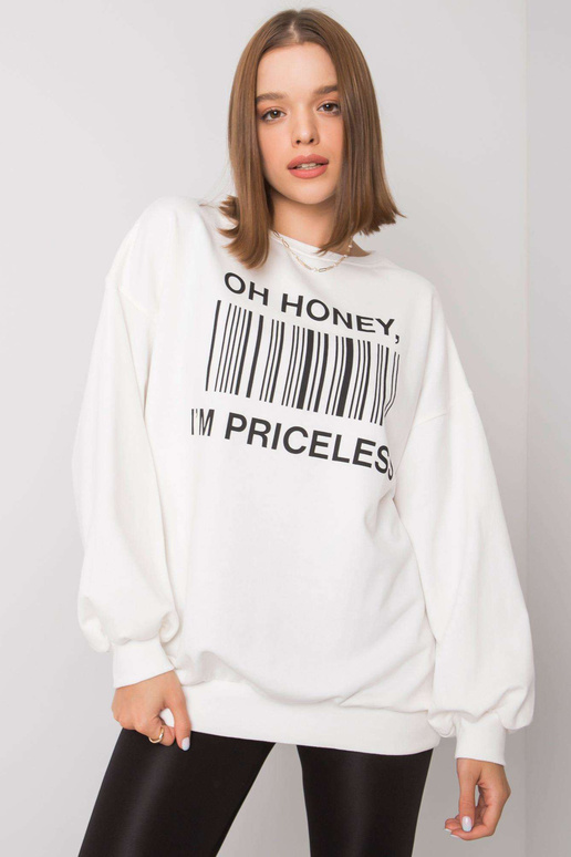 Ecru dressipluus Karise trükiga