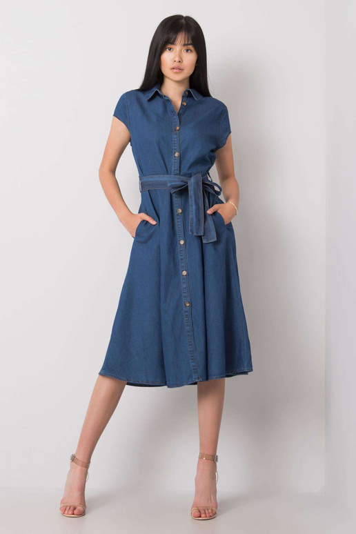 Tumesinine kleit Rosaline RUE PARIS