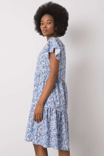 Sinine rüüsidega kleit... 2