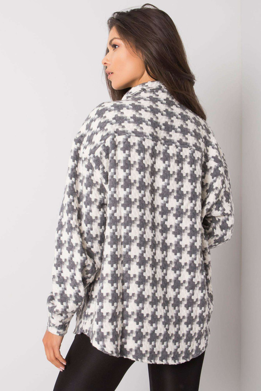 Valge ja hall taskutega särk Shantice