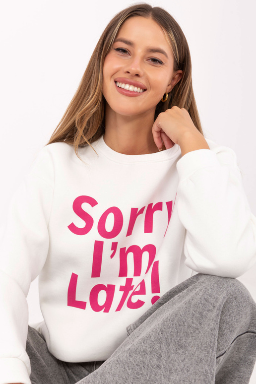 Ekruroosa dressipluus kirjaga Kailee