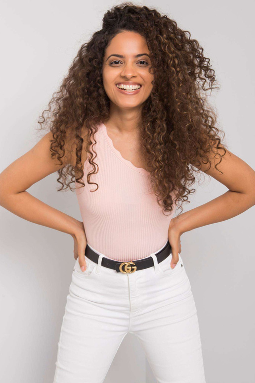 Heleroosa Haisley ühe õlaga topp