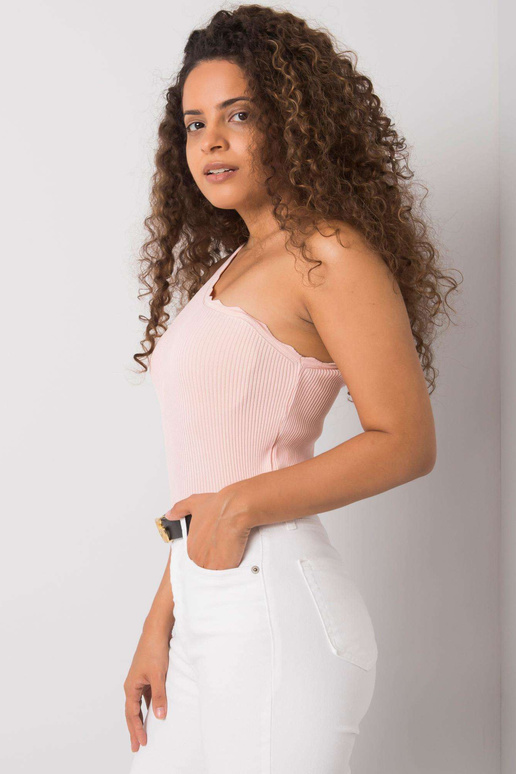 Heleroosa Haisley ühe õlaga topp