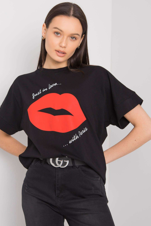 Must T-särk trükiga Caddy RUE PARIS Must T-särk trükiga Caddy RUE PARIS