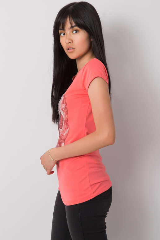 Korallist T-särk pealuuga Korallist T-särk pealuuga