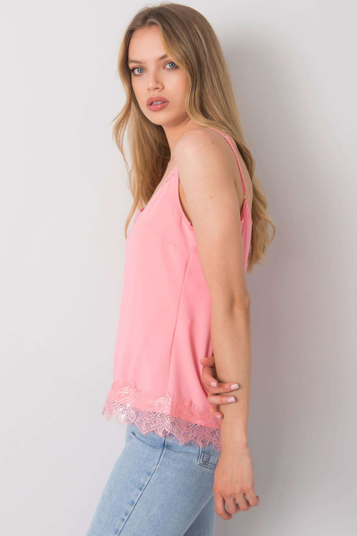 Leyla Lace Ladies heleroosa top Leyla Lace Ladies heleroosa top