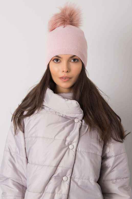 Heleroosa polsterdatud pompooniga...