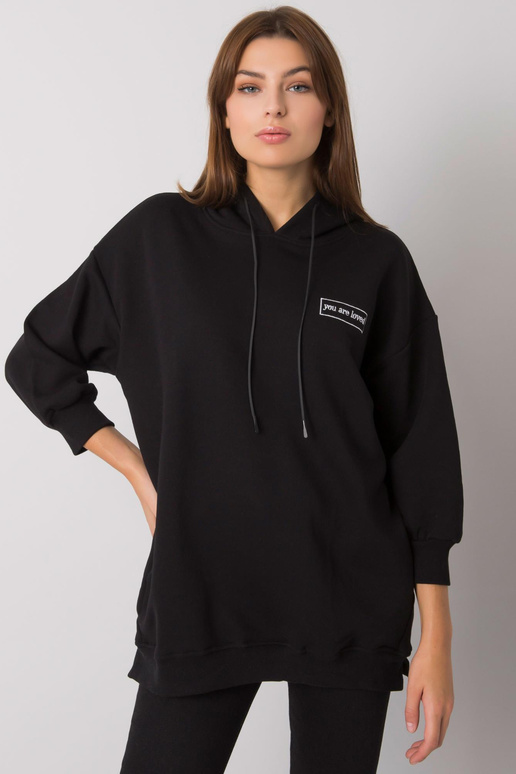 Leora must taskutega dressipluus