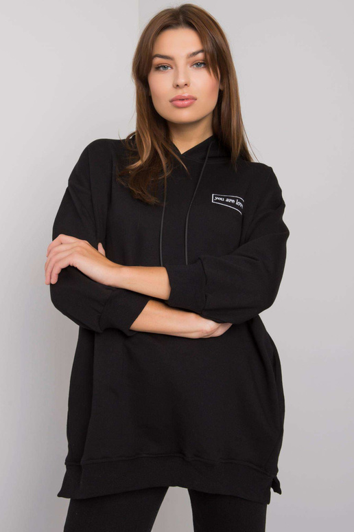 Leora must taskutega dressipluus