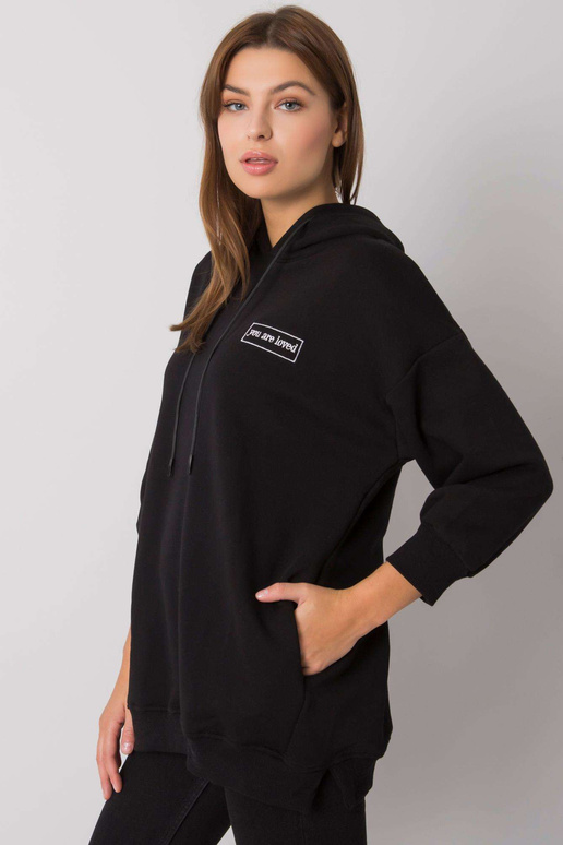 Leora must taskutega dressipluus