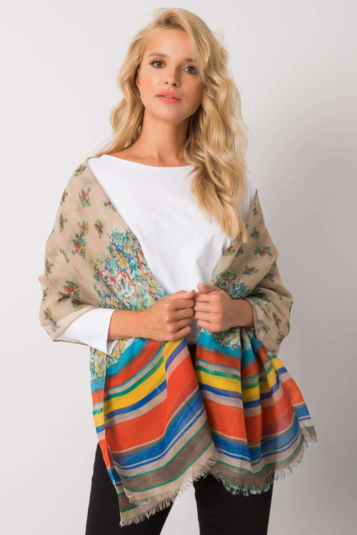 Mustritega beež viskoossall