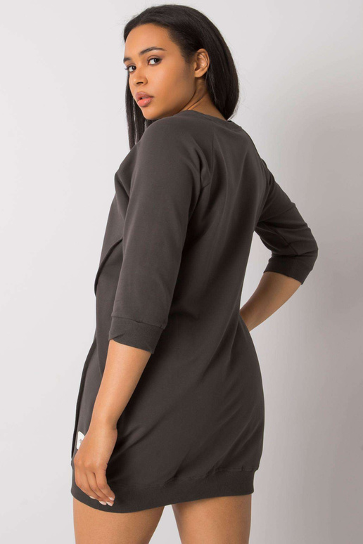 Tume khaki puuvillane plusssuuruses...