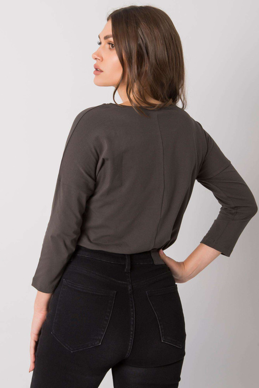 Tume khakivärvi puuvillane pluus...