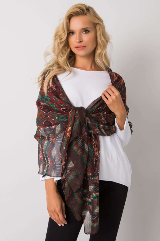 Pruuni ja rohelise mustriga naiste tropp